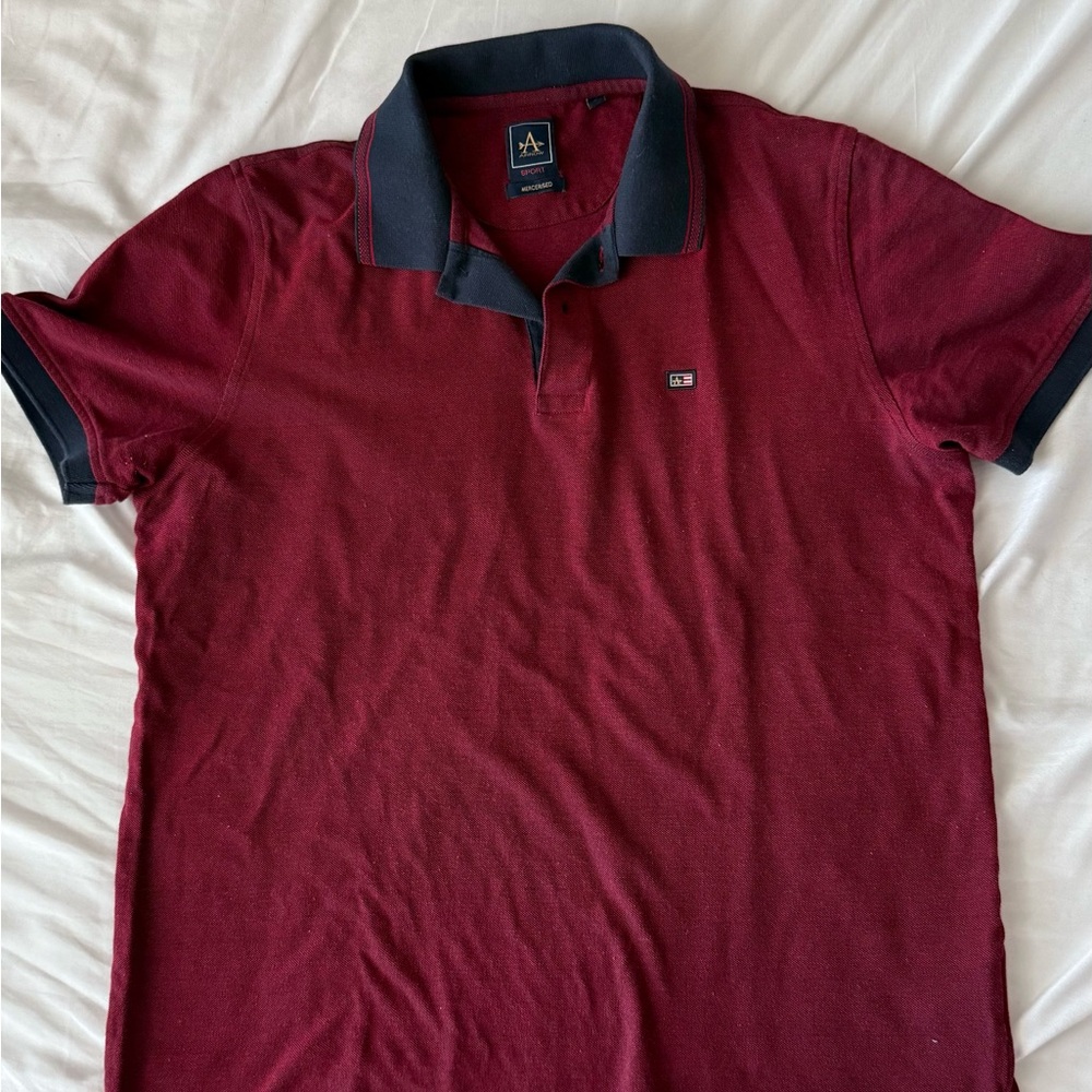 Arrow burgundy Polo Shirt Classic Design
